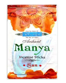 Manya Sun flower agarbatti golden incense sticks