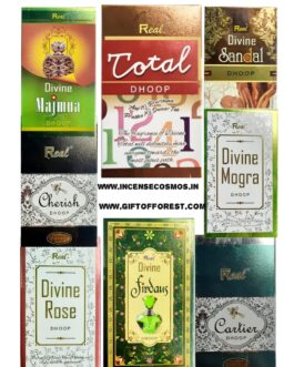 Real Divine Wet Dhoop Batti Amazing pack of 8 Fragrance