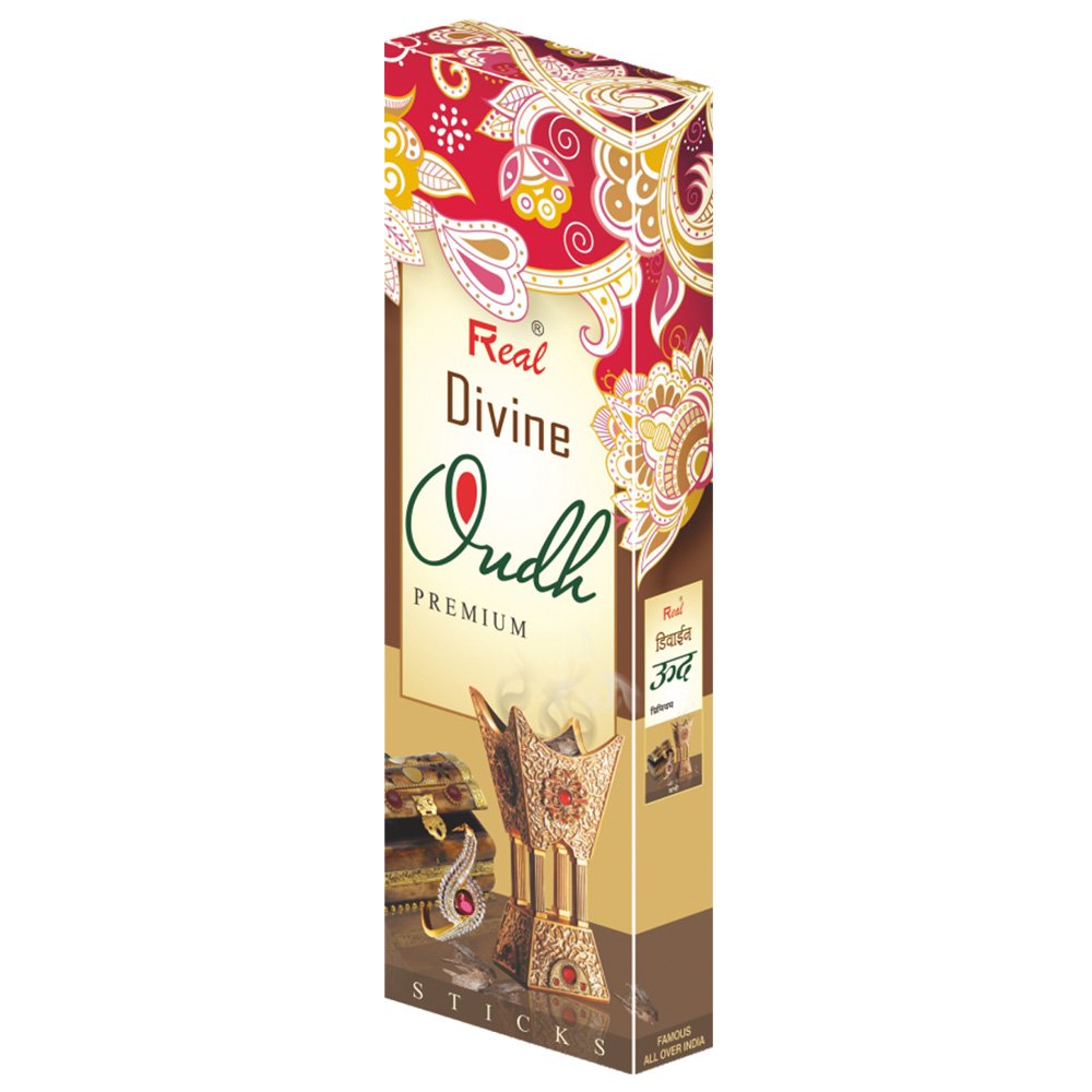 Real Divine Oudh Agarbatti Big pack of 7