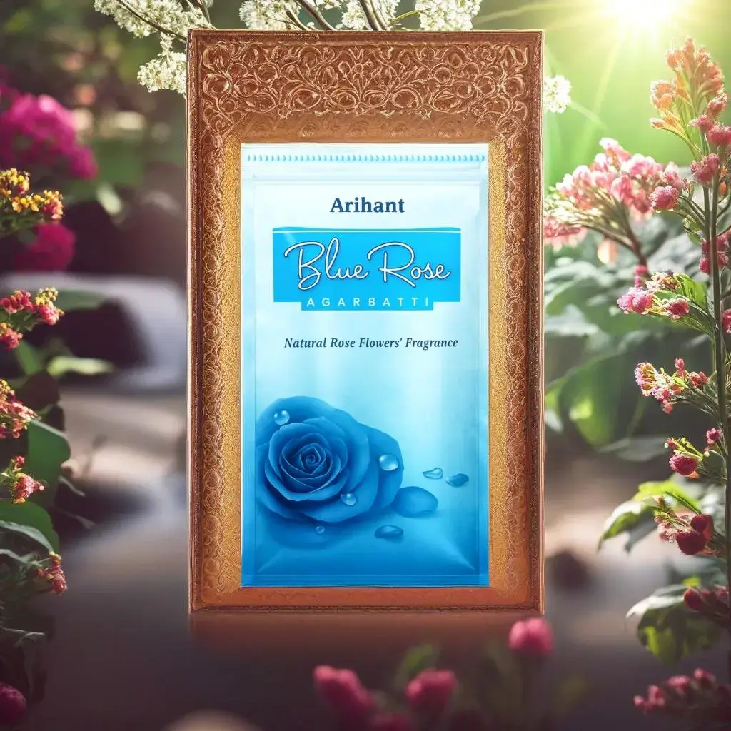 Arihant Blue Rose Agarbatti pack of 6 - Image 3