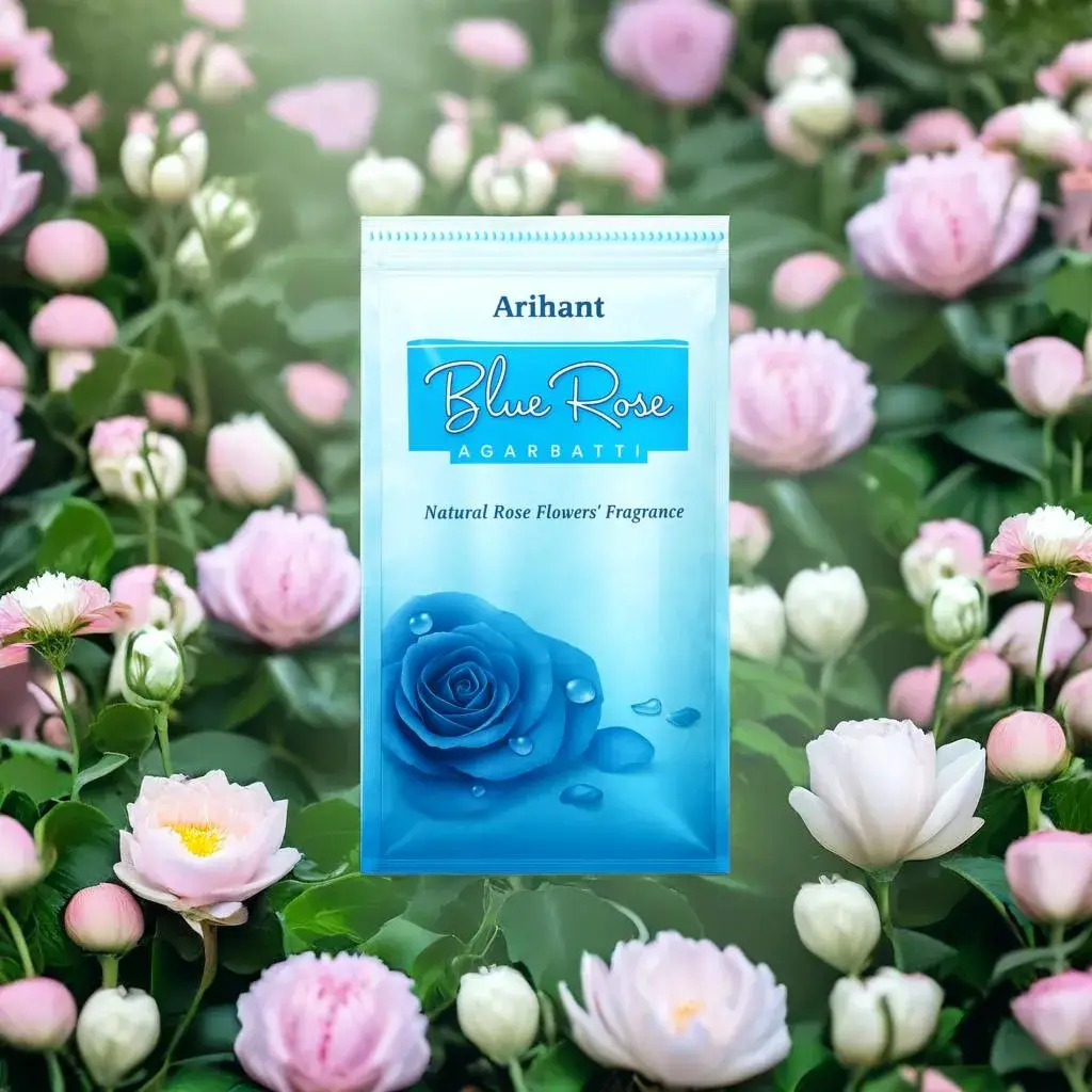 Arihant Blue Rose Agarbatti pack of 6 - Image 4