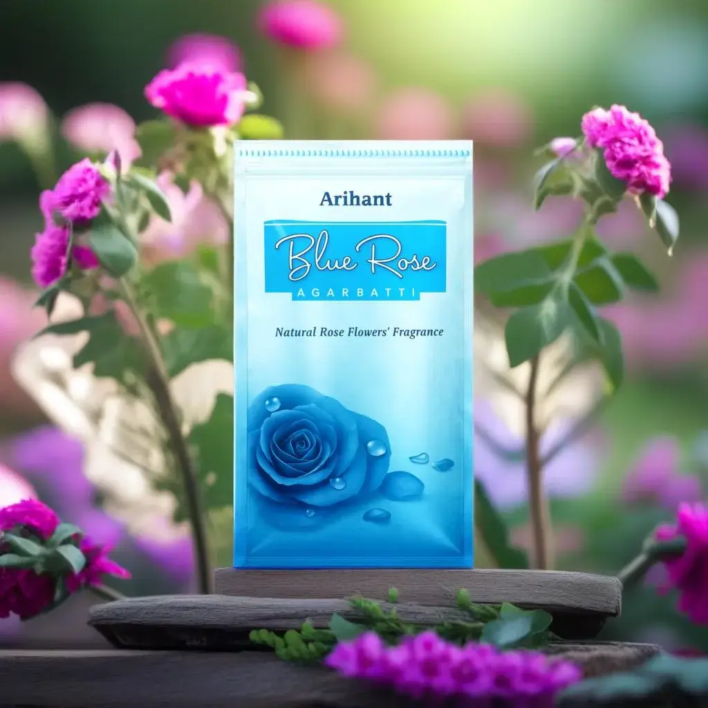 Arihant Blue Rose Agarbatti pack of 6 - Image 5