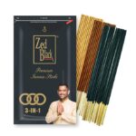 Zed Black Agarbatti 3 in 1 Premium incense sticks