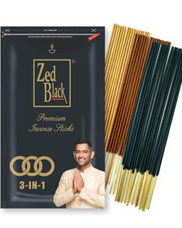 Zed Black Agarbatti 3 in 1 Premium incense sticks