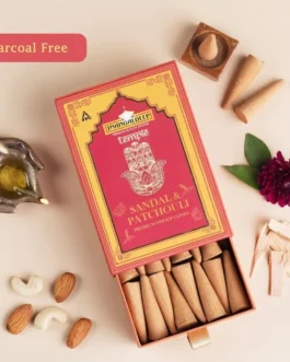 Mangaldeep Dry Dhoop Cones Temple Set of 3