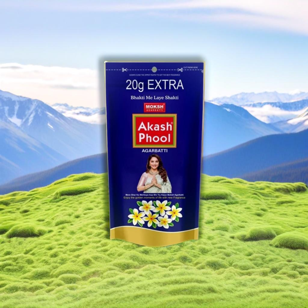 Moksh Akash Phool Agarbatti 770 gm amazing fragrance - Image 6